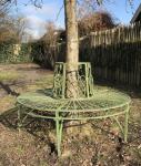 Boombank rond ijzer Boombank rond ijzer