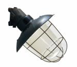 Schuine industriële  wandlamp v. sl 13