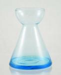 Blue bulb vase ag. b 9 Blue bulb vase ag. b 9