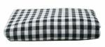 Zwart geruit beddekleed t. b 5 Zwart geruit beddekleed t. b 5