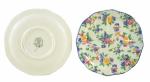 Vintage Dutch chintz pastry set Vintage Dutch chintz pastry set