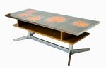 1960s Adri Belarti tile top coffee table