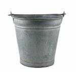 Antieke zinken emmer Antieke zinken emmer