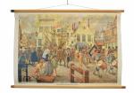 Schoolplaat Een gildeoptocht in Antwerpen (1520) Schoolplaat Een gildeoptocht in Antwerpen (1520)