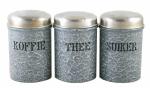 Kitchen canisters Koffie Thee Suiker e. g 1