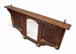 Antique wall mounted hat and coat rack m. ko 1 Antique wall mounted hat and coat rack m. ko 1