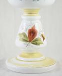 Antieke opaline glas olielamp v. sl 10 Antieke opaline glas olielamp v. sl 10