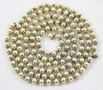 Christmas garland beads silver k. s 19