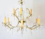 Kroonluchter met pegels v. k 10 Kroonluchter met pegels v. k 10