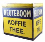 Neuteboom Koffie Thee groot winkelblik Neuteboom Koffie Thee groot winkelblik
