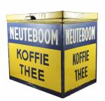 Neuteboom Koffie Thee groot winkelblik Neuteboom Koffie Thee groot winkelblik