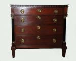 Empire chest of drawers