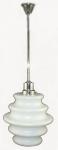 Witte design lamp glas v. d 3 Witte design lamp glas v. d 3