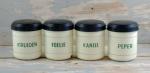 Spice canisters e. c 11