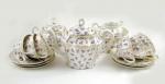 Biedermeier theeservies ag. s 4 Biedermeier theeservies ag. s 4