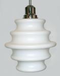 Witte design lamp glas v. d 3 Witte design lamp glas v. d 3