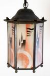 Art deco pendant light v. d 8 Art deco pendant light v. d 8