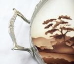 Oval shaped serving tray am. d 7 Oval shaped serving tray am. d 7