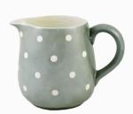 Dotted milk jug ag. d 23