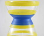 Orrefors Sweden glass bulb vase Orrefors Sweden glass bulb vase