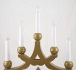 Retro seventies kerstkandelaar trappetje k. d 25 Retro seventies kerstkandelaar trappetje k. d 25