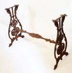 Cast iron table supports