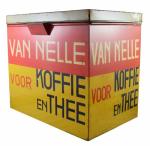 Vintage Dutch shop tin Van Nelle voor Koffie en Thee Vintage Dutch shop tin Van Nelle voor Koffie en Thee