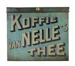 Groot winkelblik Koffie Van Nelle's Thee Groot winkelblik Koffie Van Nelle's Thee
